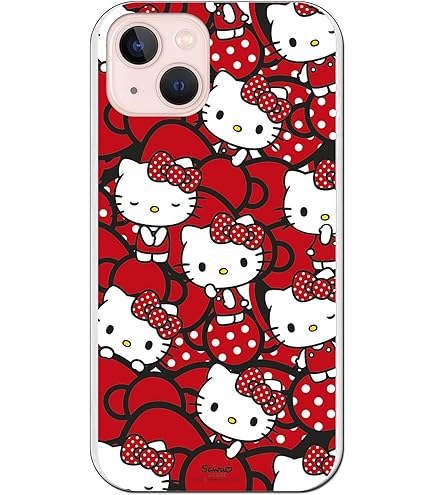 Personalaizer Coque iPhone 14 Plus Motif Hello Kitty Couleurs